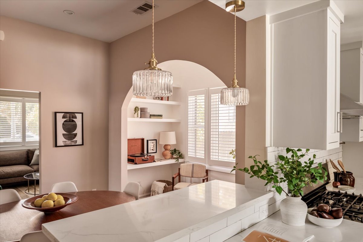 kitchen to dining