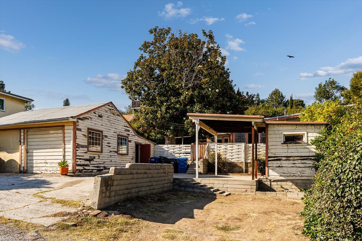 exterior back